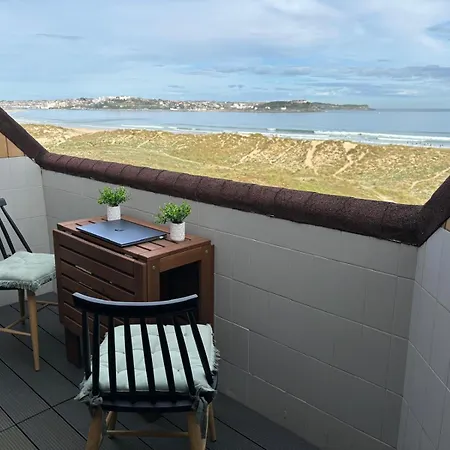 Atico Con Vistas Al Mar En La Playa De Апартаменты *